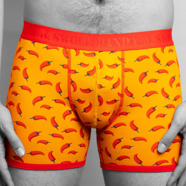 Christmas Boxer Shorts - Bamboo Boxers - Chillies Christmas Boxer Shorts - Bamboo Boxers - Chillies