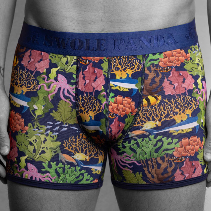 Bamboo Boxers 2 Pack - Marine & Savannah