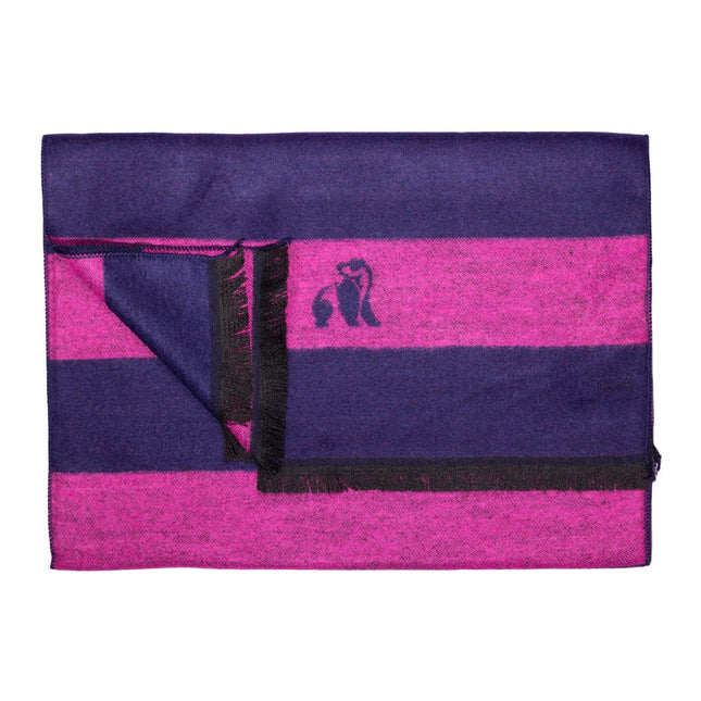 Bamboo Scarves - Rich Pink Stripe Bamboo Scarf Bamboo Scarves - Rich Pink Stripe Bamboo Scarf