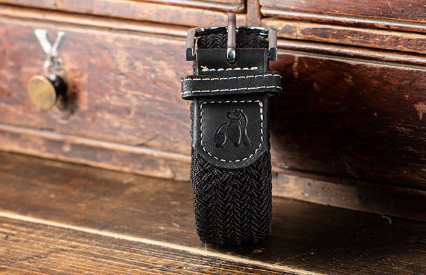 Black Stretch Belts