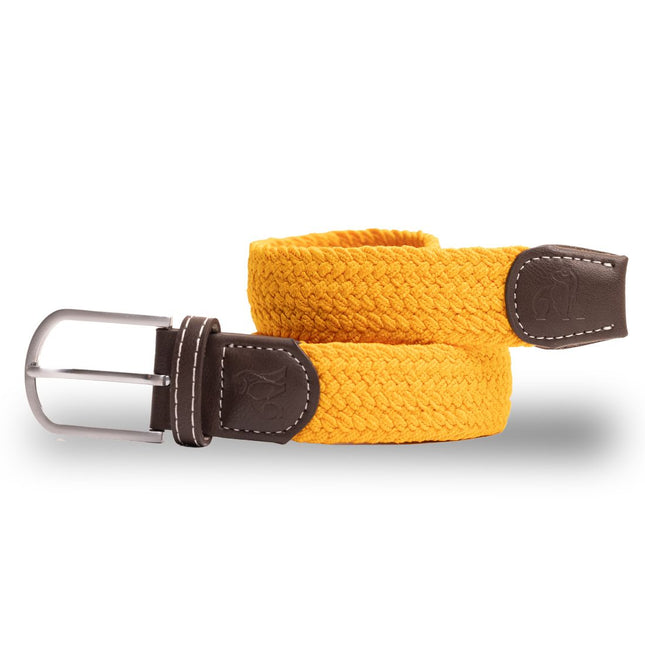 Mens Woven Belts - Woven Belt - Yellow Mens Woven Belts - Woven Belt - Yellow