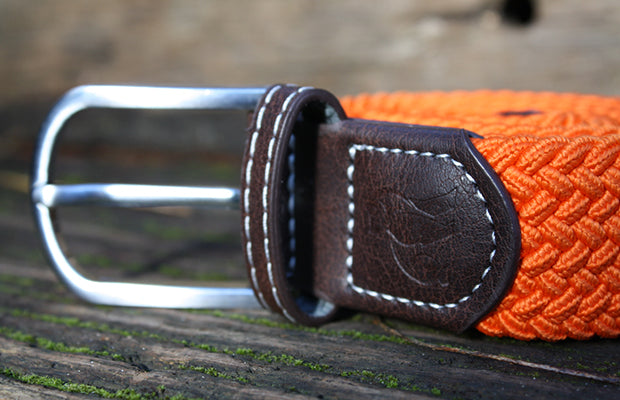 Orange Designer Belt | Swole Panda