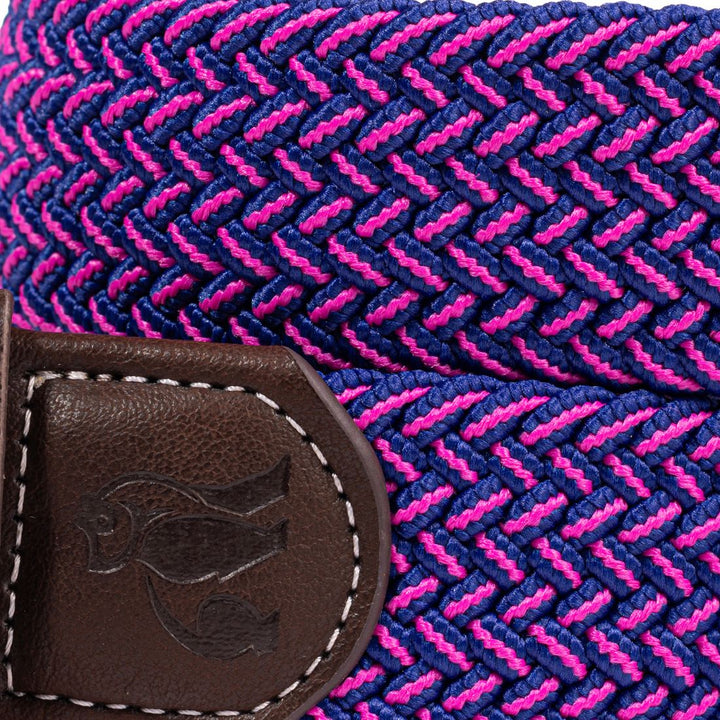 Woven Belt - Rich Pink Fine Weave