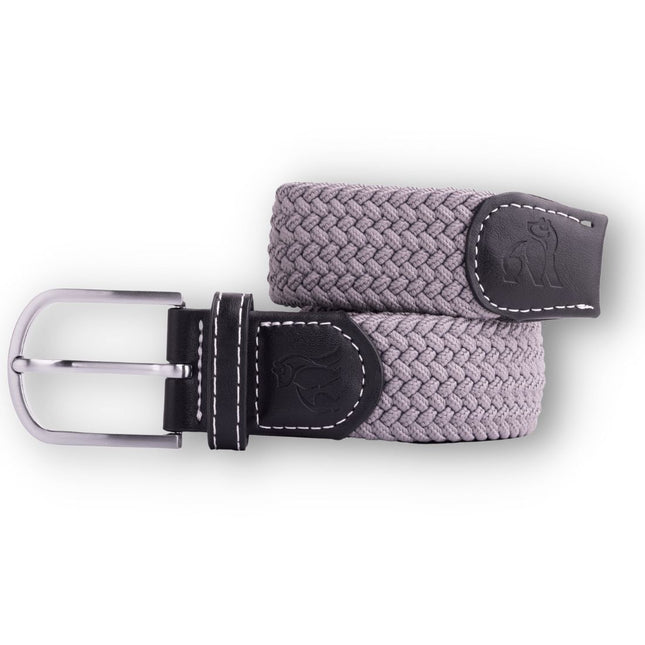 Mens Woven Belts - Woven Belt - Grey Mens Woven Belts - Woven Belt - Grey