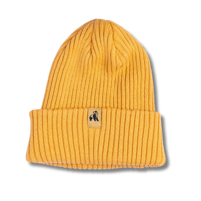 Swole Panda Gift Guide - Organic Cotton Beanie - Mustard Swole Panda Gift Guide - Organic Cotton Beanie - Mustard