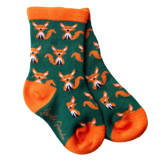 Children's Bamboo Socks - Children's Fox Bamboo Socks Children's Bamboo Socks - Children's Fox Bamboo Socks