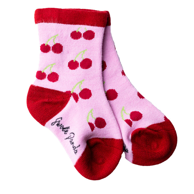 Children's Bamboo Socks - Children's Cherry Bamboo Socks Children's Bamboo Socks - Children's Cherry Bamboo Socks