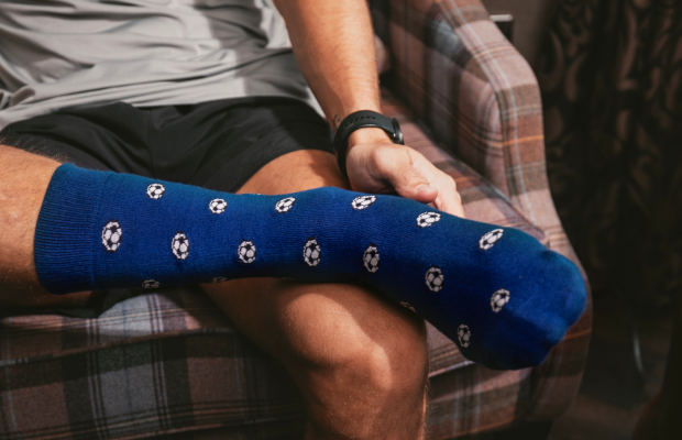 Brand with Personalised Socks