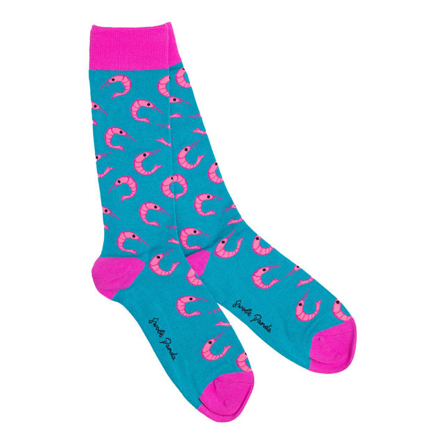 Funky Womens Socks - Shrimp Bamboo Socks Funky Womens Socks - Shrimp Bamboo Socks
