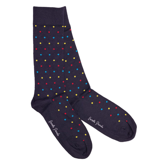 Father's Day Gift Guide - Multi Spotted Bamboo Socks Father's Day Gift Guide - Multi Spotted Bamboo Socks