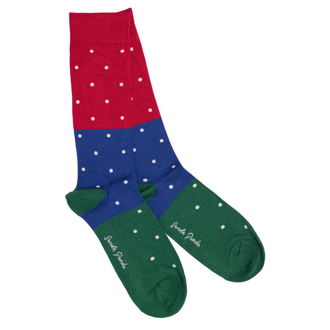 Men's Striped Bamboo Socks - Spots and Stripes Bamboo Socks Men's Striped Bamboo Socks - Spots and Stripes Bamboo Socks