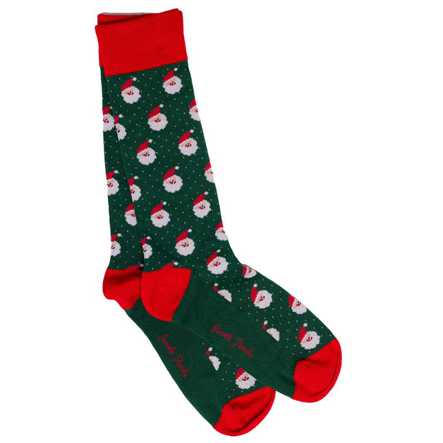 Funky Mens Socks - Santa Claus Bamboo Socks Funky Mens Socks - Santa Claus Bamboo Socks