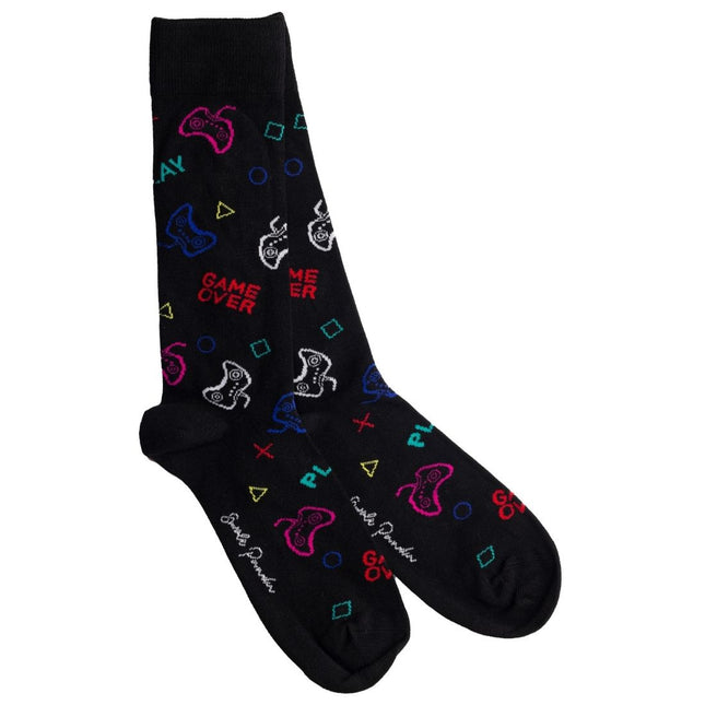 Funky Mens Socks - Gamer Bamboo Socks Funky Mens Socks - Gamer Bamboo Socks