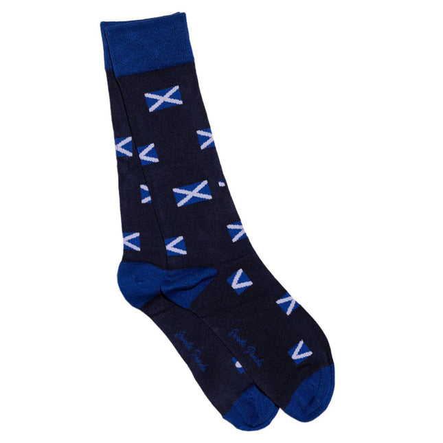 Funky Mens Socks - Scottish Flag Bamboo Socks Funky Mens Socks - Scottish Flag Bamboo Socks