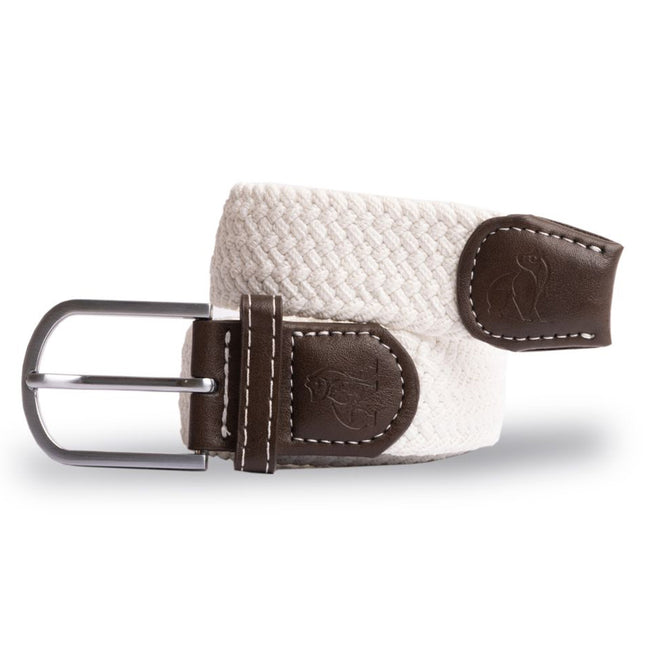 Mens Woven Belts - Woven Belt - Cream Mens Woven Belts - Woven Belt - Cream