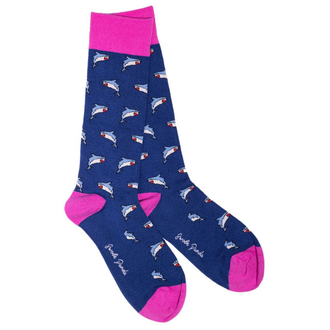 Funky Womens Socks - Shark Bamboo Socks Funky Womens Socks - Shark Bamboo Socks