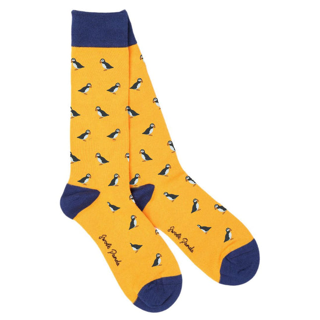Funky Womens Socks - Puffin Bamboo Socks Funky Womens Socks - Puffin Bamboo Socks