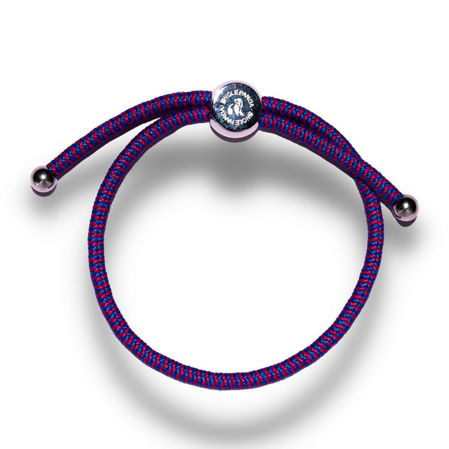 Rope Bracelets Made from Recycled Plastic Bottles - Rope Bracelet - Blue & Pink Zigzag Rope Bracelets Made from Recycled Plastic Bottles - Rope Bracelet - Blue & Pink Zigzag