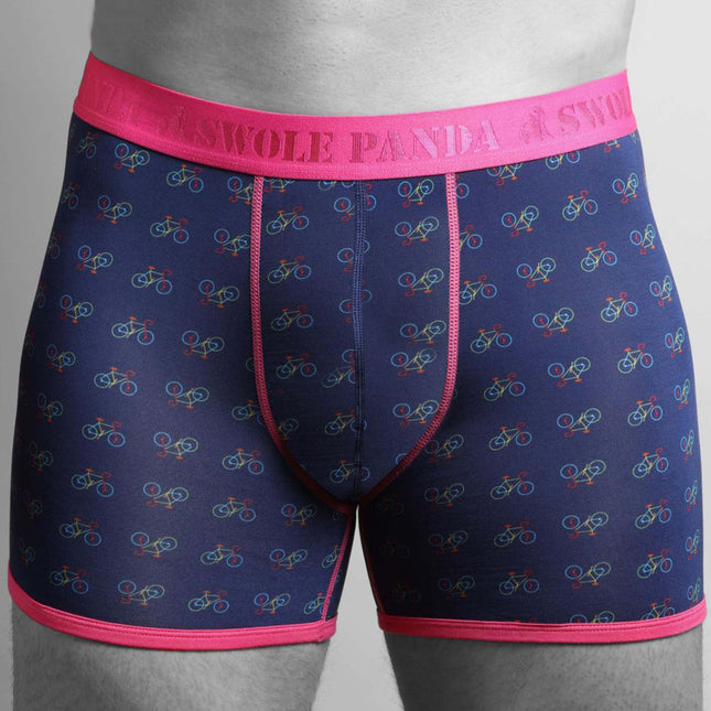 Christmas Boxer Shorts - Bamboo Boxers - Bicycles Christmas Boxer Shorts - Bamboo Boxers - Bicycles