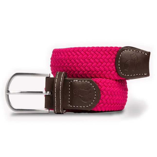 Mens Woven Belts - Woven Belt - Rich Pink Mens Woven Belts - Woven Belt - Rich Pink