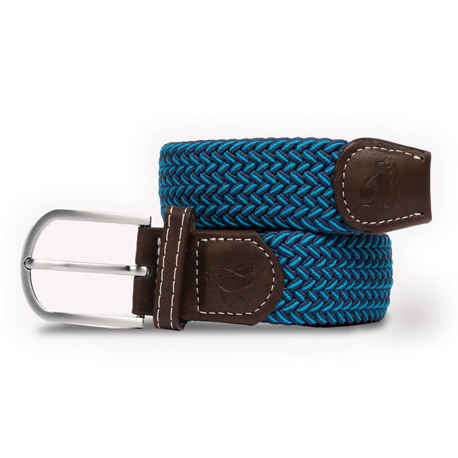 Mens Woven Belts - Woven Belt - Royal Blue Fine Weave Mens Woven Belts - Woven Belt - Royal Blue Fine Weave