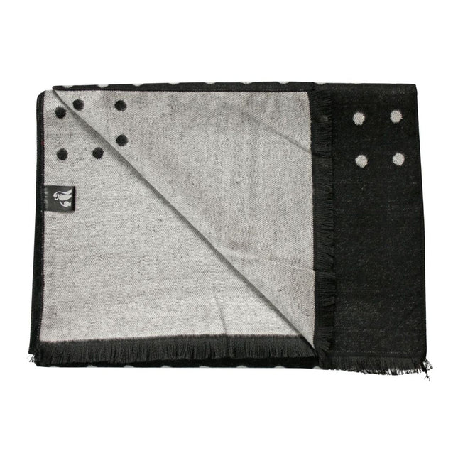 Bamboo Scarves - Black and White Spot Bamboo Scarf Bamboo Scarves - Black and White Spot Bamboo Scarf