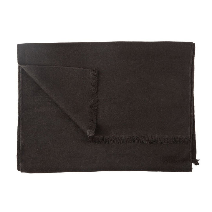 Jet Black Bamboo Scarf