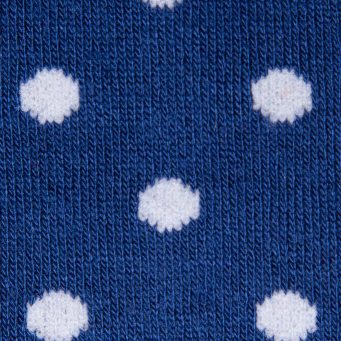 Blue Polka Dot Bamboo Socks