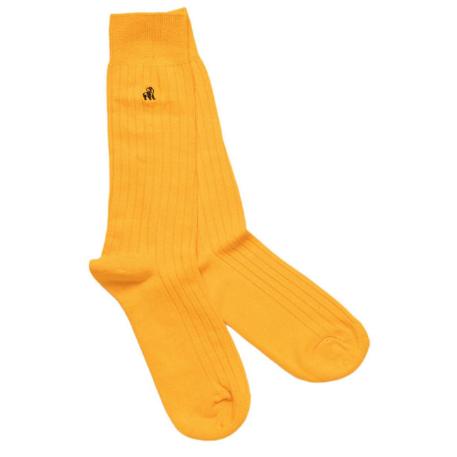 Mens Bamboo Socks - Bumblebee Yellow Bamboo Socks Mens Bamboo Socks - Bumblebee Yellow Bamboo Socks