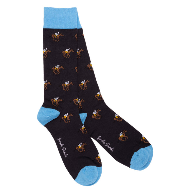 Funky Womens Socks - Racehorse Bamboo Socks Funky Womens Socks - Racehorse Bamboo Socks