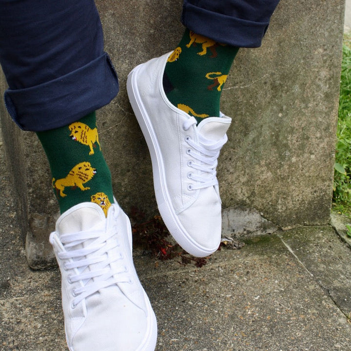 Lion Bamboo Socks