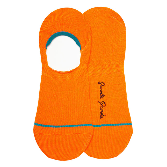 Funky Womens Socks - Neon Orange  Funky Womens Socks - Neon Orange