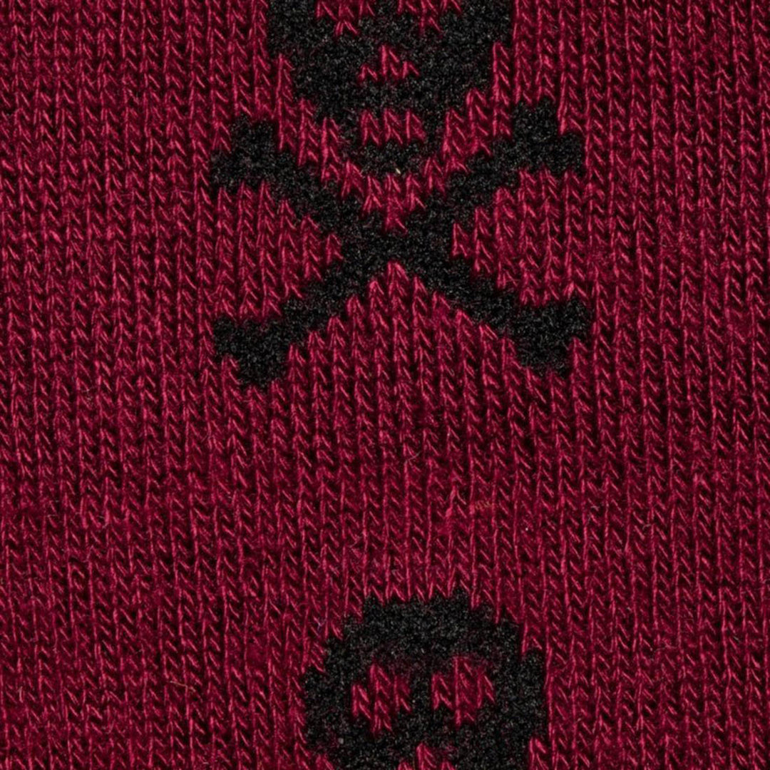 Red Skull Bamboo Socks