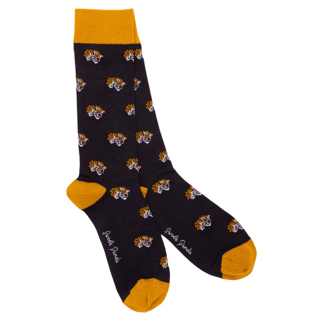Funky Mens Socks - Tiger Bamboo Socks Funky Mens Socks - Tiger Bamboo Socks