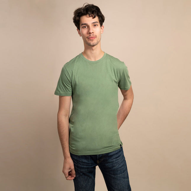 Mens T-Shirts - REFIBRA™ T-Shirt (Khaki) Mens T-Shirts - REFIBRA™ T-Shirt (Khaki)