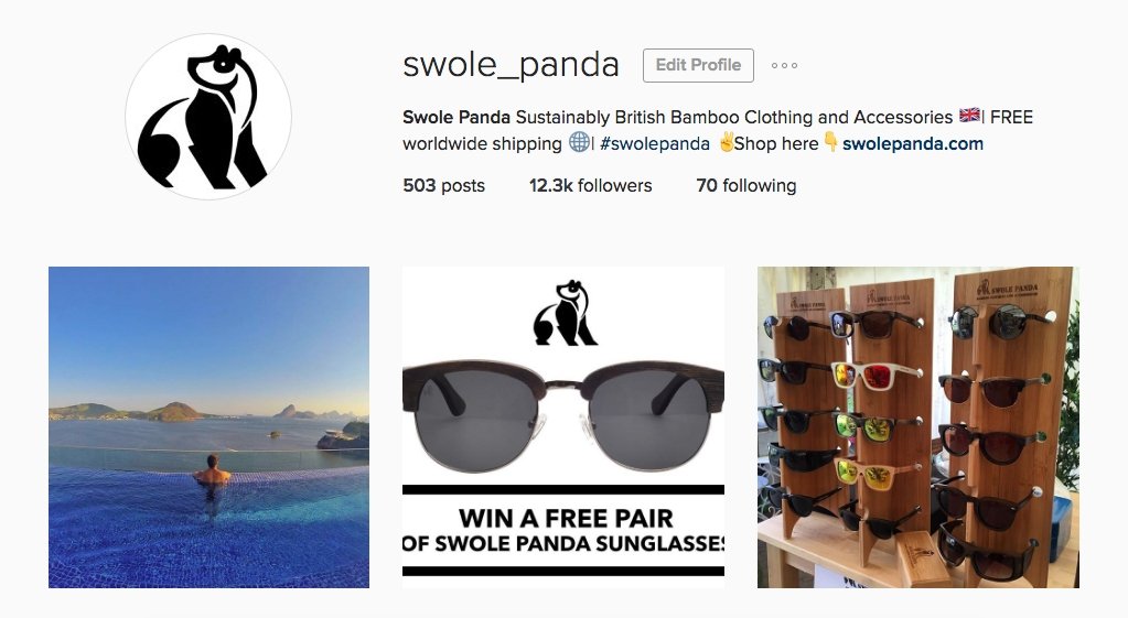 Instagram is where it's happening! | Swole Panda 