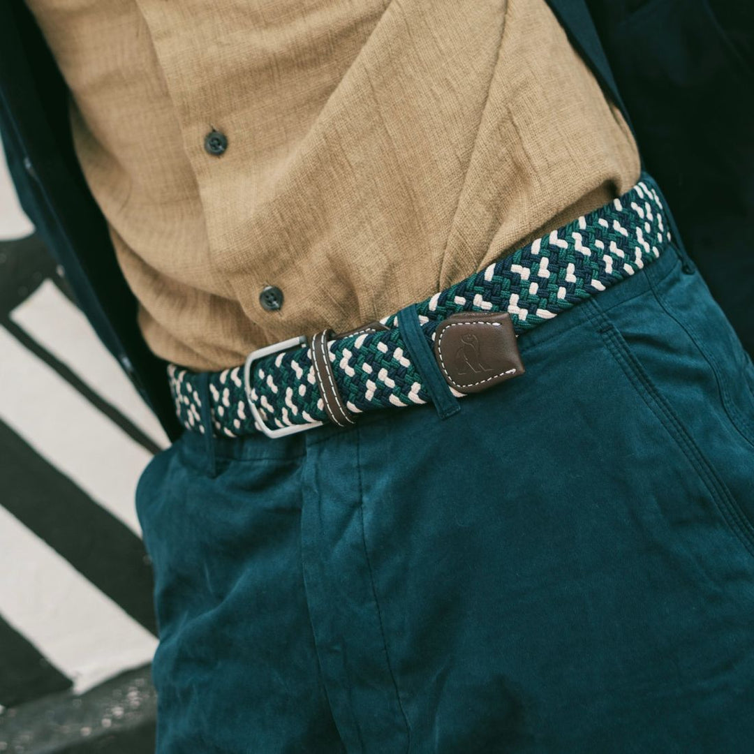 Patterned Recycled Woven Belts