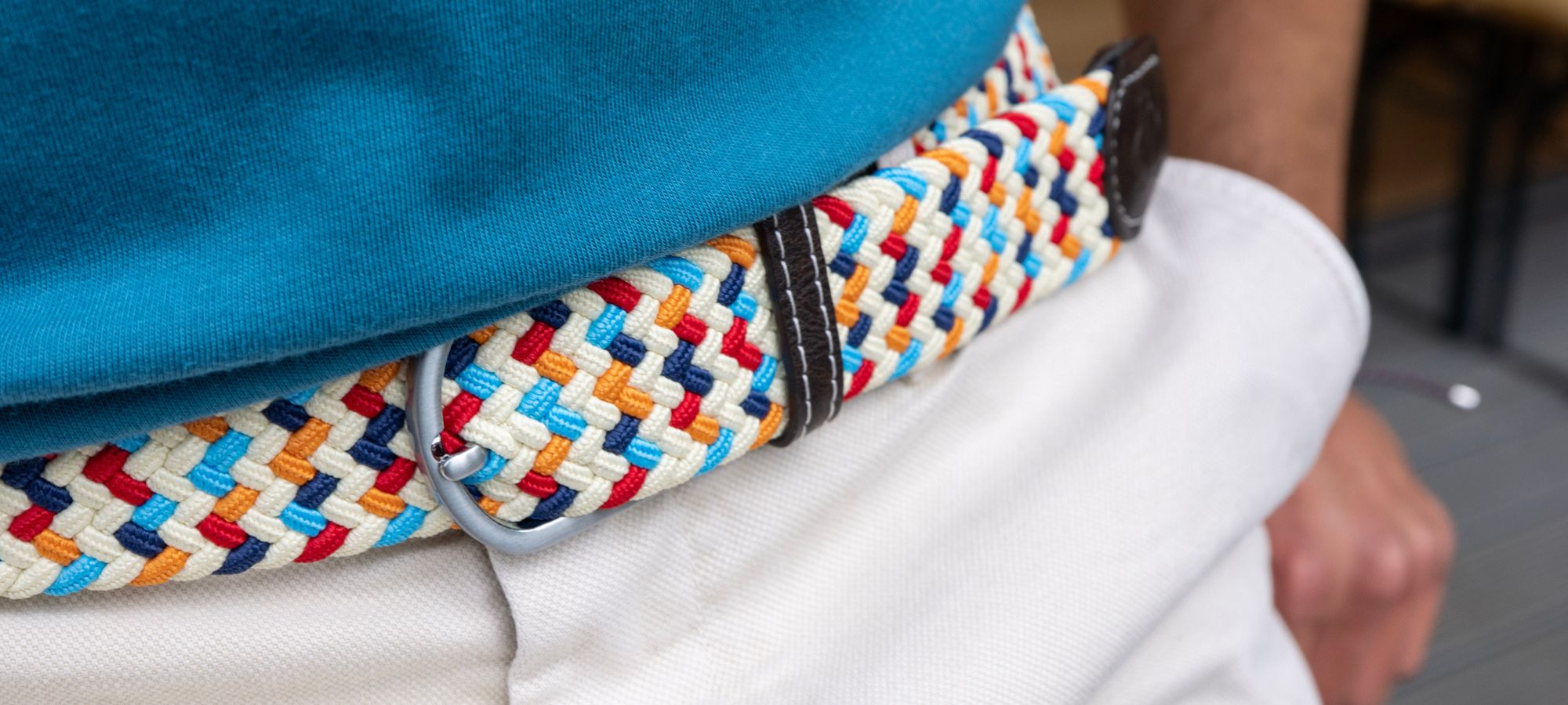 Mens Woven Belts