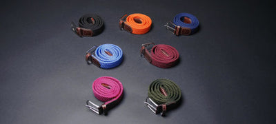 Mens Woven Belts