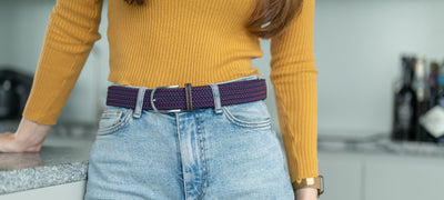 Womens Woven Belts