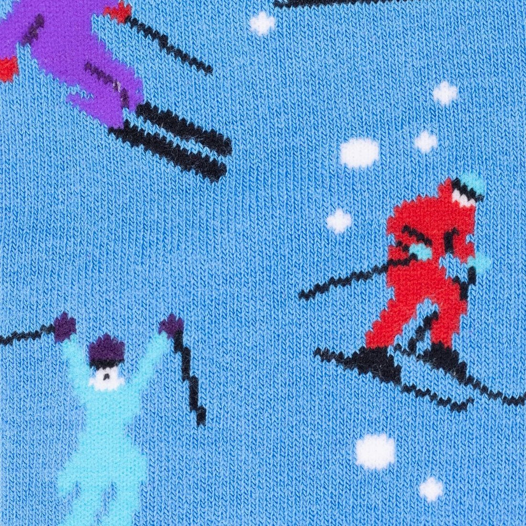 Snow Skiing Bamboo Socks