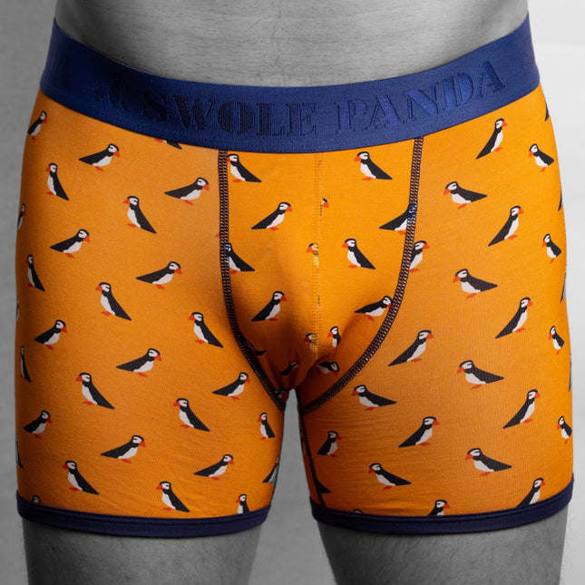 Bamboo Underwear - Bamboo Boxers - Puffins