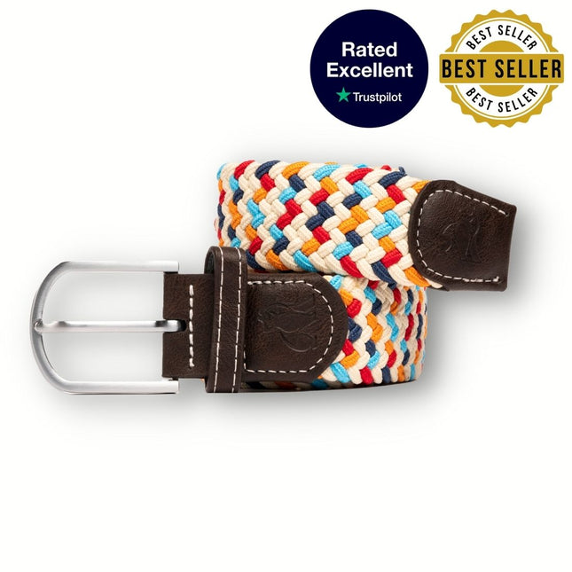 Womens Elastic Belts - The World’s First Recycled Woven Belt – Made from Ocean Plastic