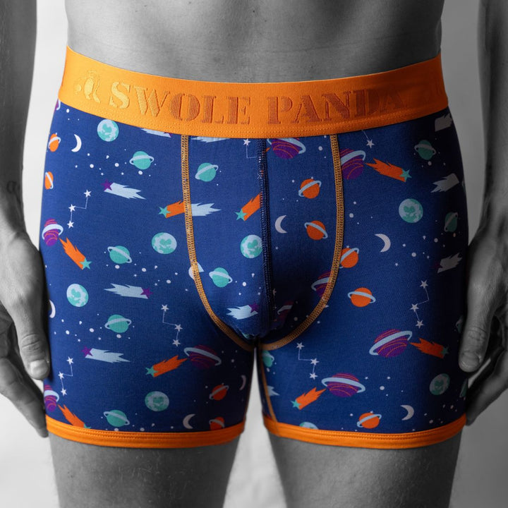 Bamboo Boxers 2 Pack - Outer Space