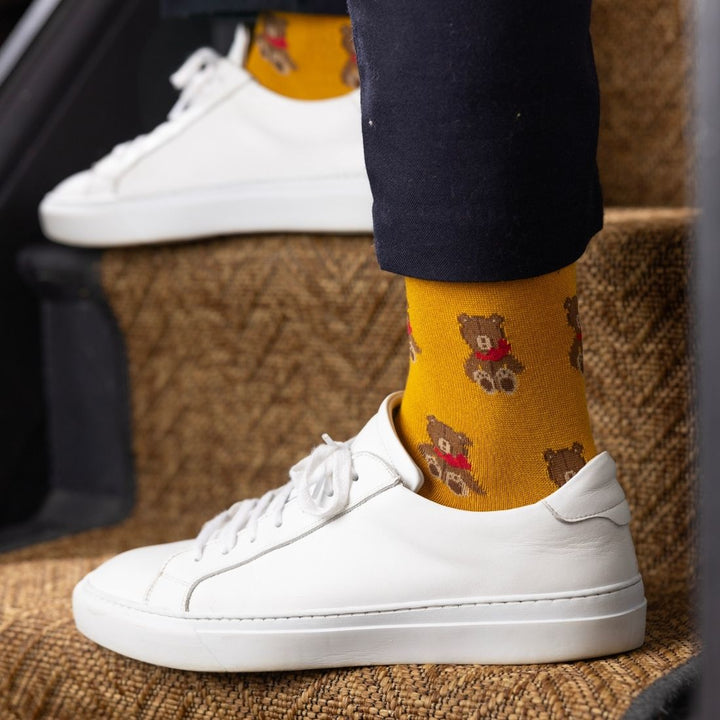 Teddy Bear Bamboo Socks
