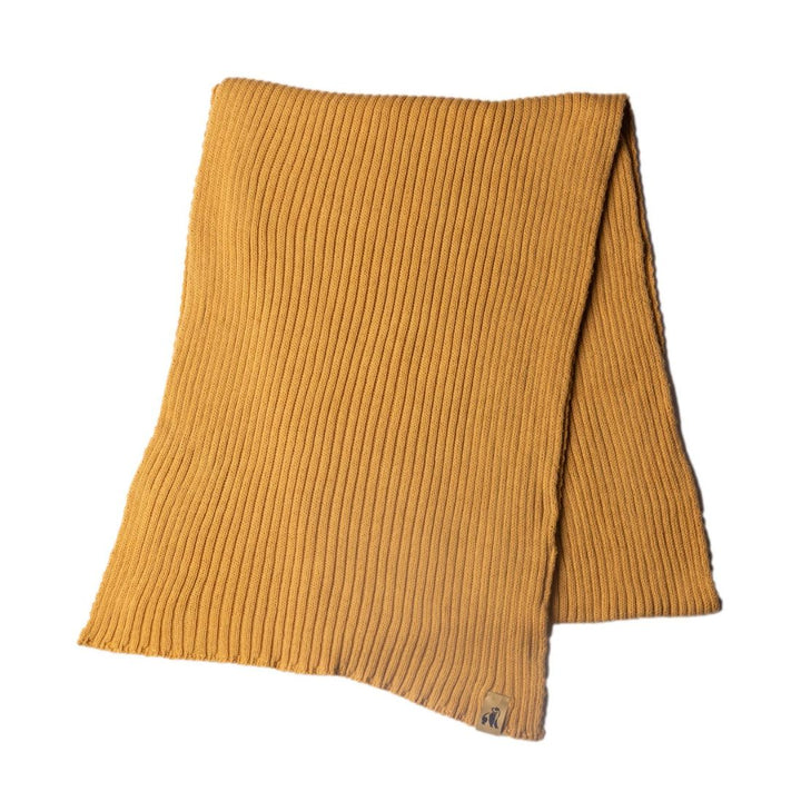 Mustard Organic Cotton Scarf
