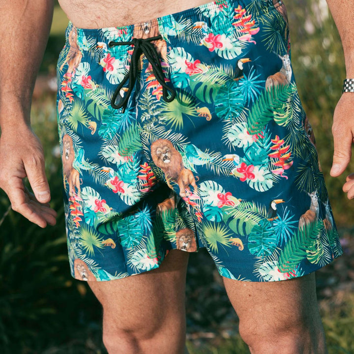 HydroMotion Swim Shorts | Jungle