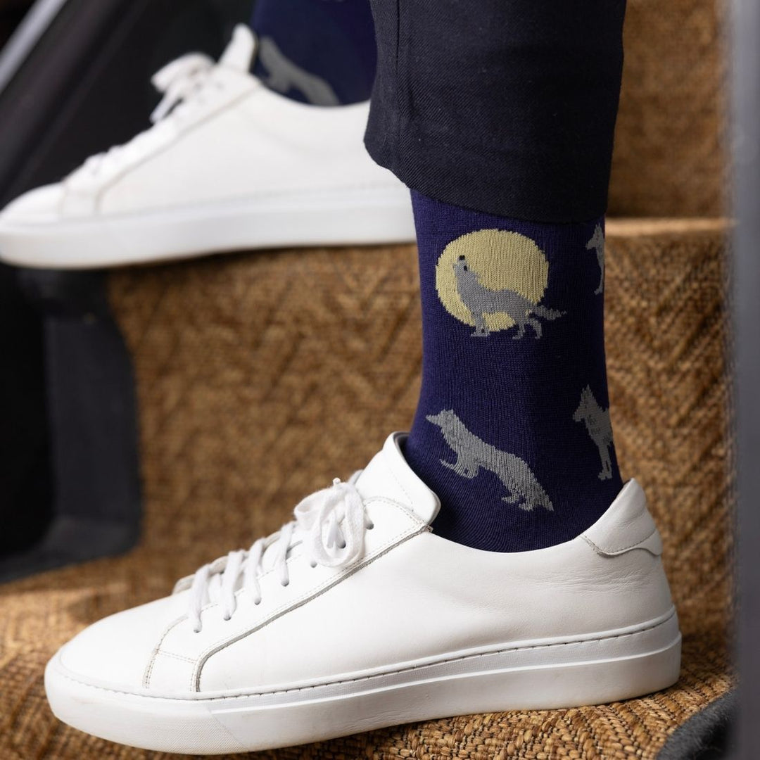 Wolf Bamboo Socks