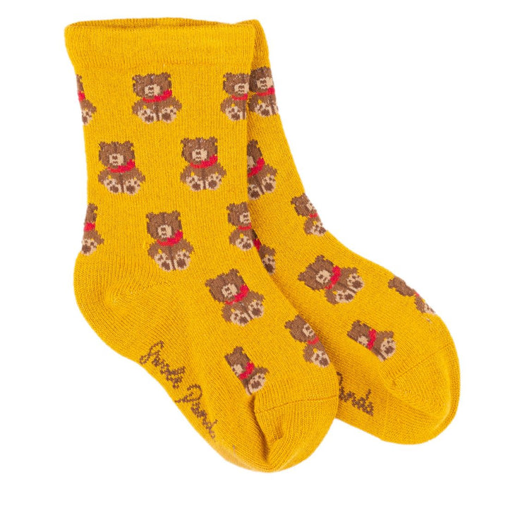 Children's Teddy Bear Bamboo Socks
