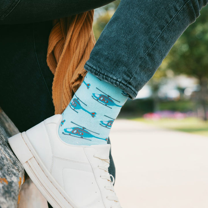 Helicopter Bamboo Socks